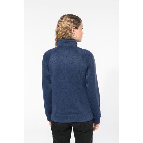 Veste zippée chinée femme - 2