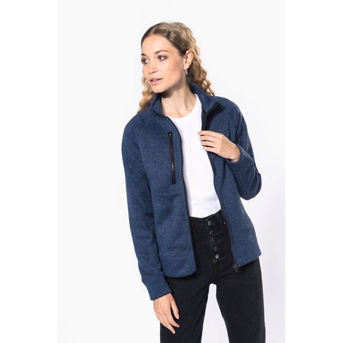 Veste zippée chinée femme - 3