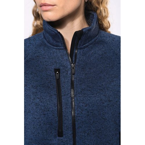 Veste zippée chinée femme - 8