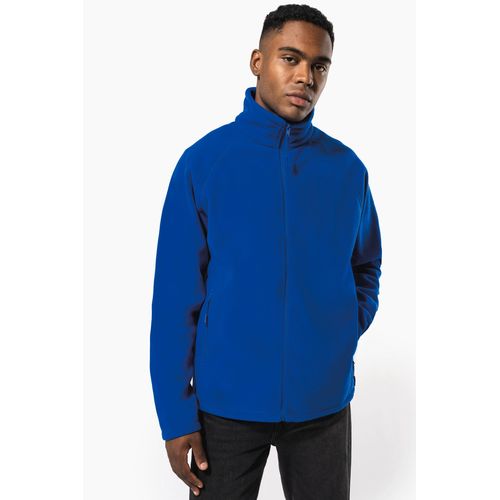 Veste micropolaire zippée manches raglan homme - 1