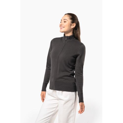 Cardigan zippé femme - 1