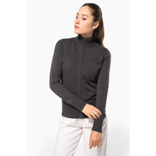 Cardigan zippé femme thumbnail 6
