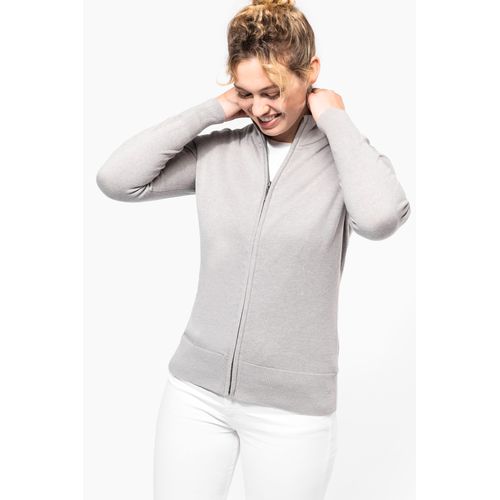 Cardigan zippé femme - 3