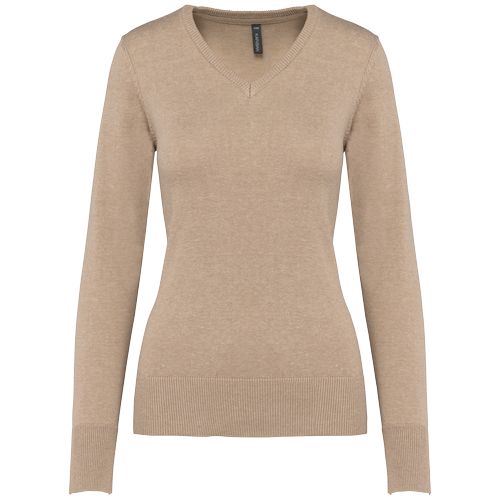 Pull col V femme - 8