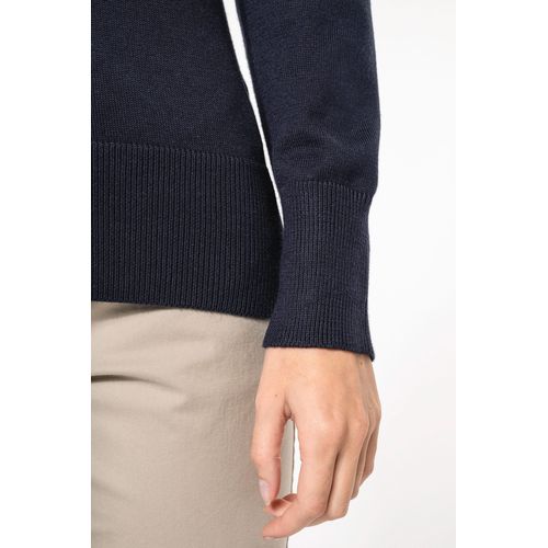 Pull col V femme - 5