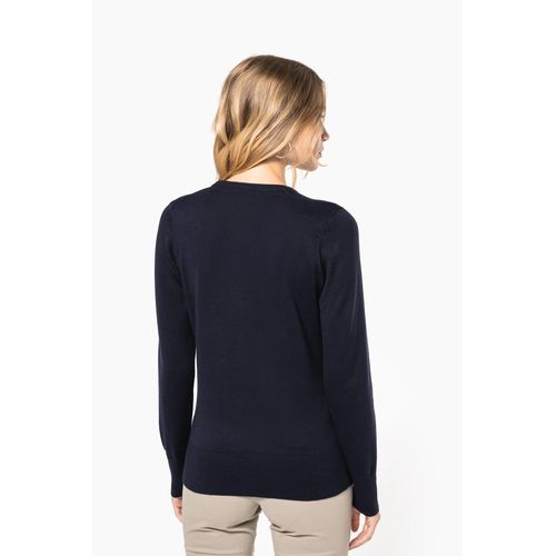 Pull col V femme - 2