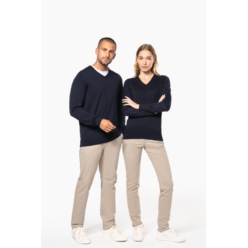 Pull col V femme - 9