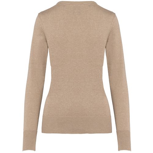 Pull col V femme - 9