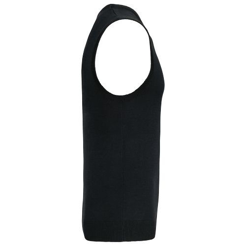 Pull col V sans manches - 4