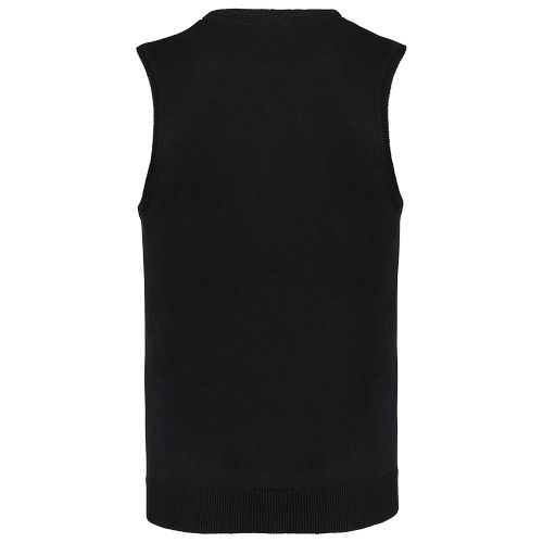 Pull col V sans manches - 2