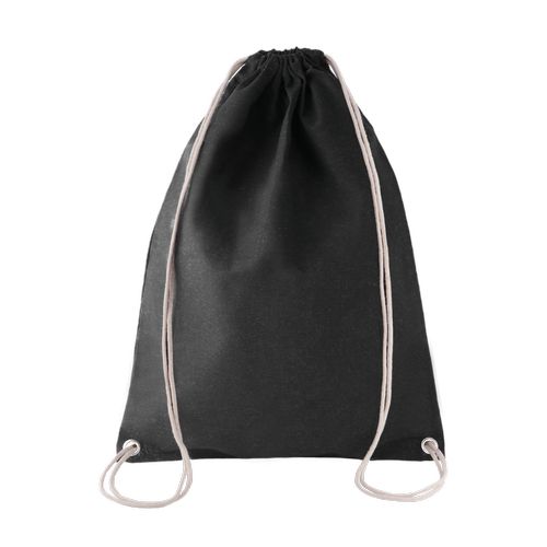 Sac à dos en coton avec cordelettes - 2