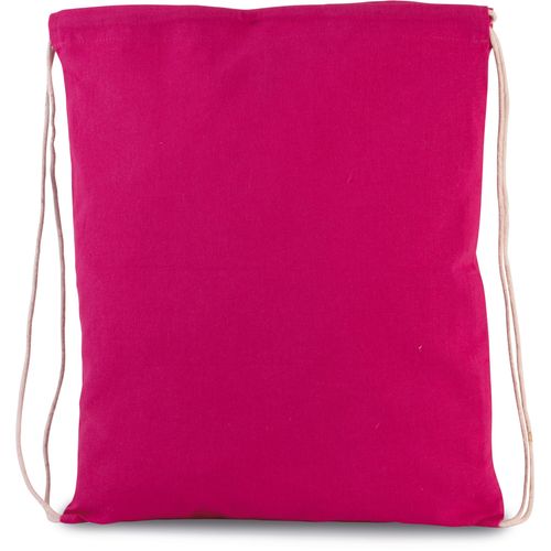 Petit sac à dos en coton bio avec cordelettes - 2