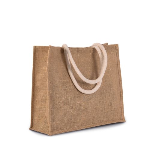 Sac de plage en jute thumbnail 3