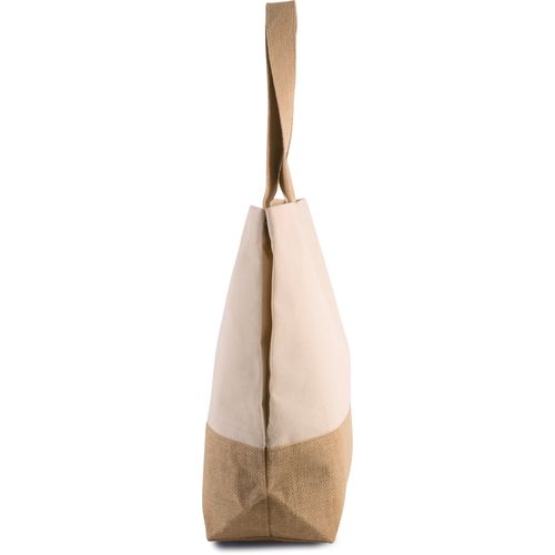 Sac shopping en toiles de coton et jute thumbnail 4