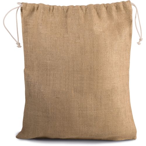 Sac en toile de jute avec cordelettes - 3