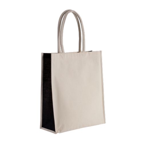 Sac cabas en coton / jute - 23 L - 2