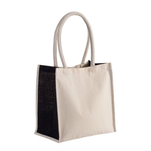 Sac cabas en coton / jute - 17 L - 2