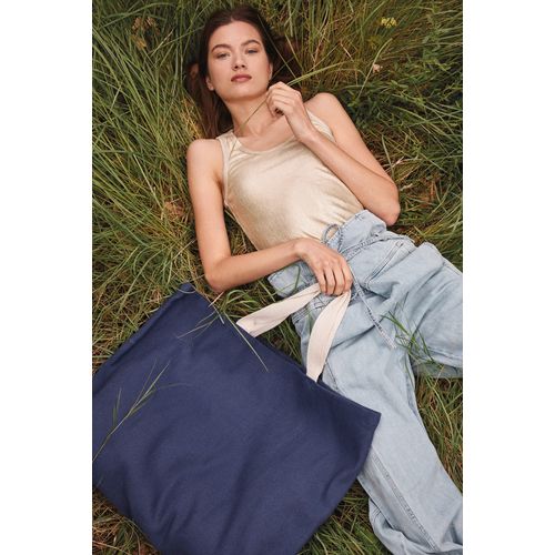 Grand sac de shopping fourre-tout esprit rustique - 4