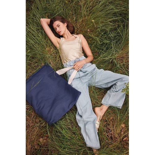 Grand sac de shopping fourre-tout esprit rustique - 5