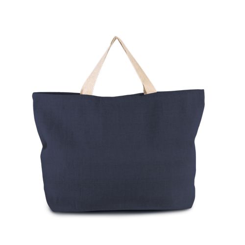 Grand sac de shopping fourre-tout esprit rustique - 6