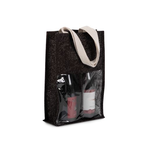 Sac porte-bouteilles en jute - 2