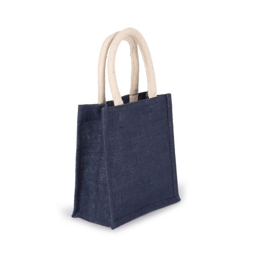 Sac style cabas en toile de jute - petit modèle - 2