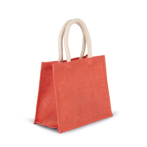 Sac style cabas en toile de jute - modèle moyen - 4