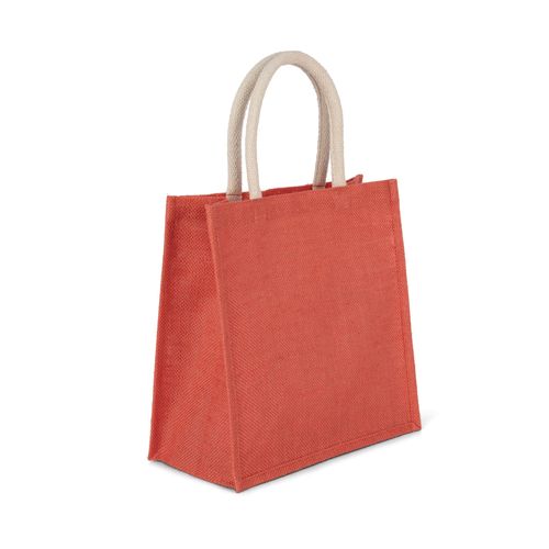 Sac style cabas en toile de jute - grand modèle - 4