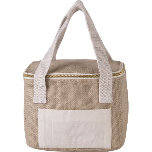 Sac isotherme en jute - petit modèle - 5