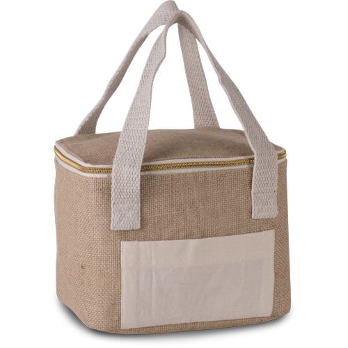 Sac isotherme en jute - petit modèle - 6