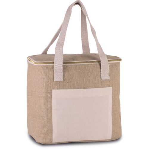 Sac isotherme en jute - modèle moyen - 2