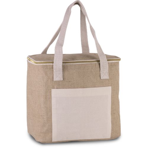 Sac isotherme en jute - modèle moyen - 5