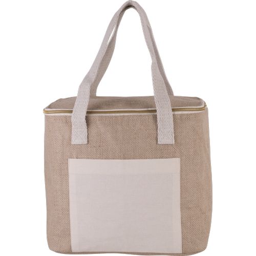Sac isotherme en jute - modèle moyen - 4