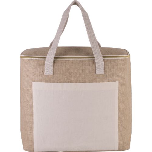 Sac isotherme en jute - grand modèle - 4