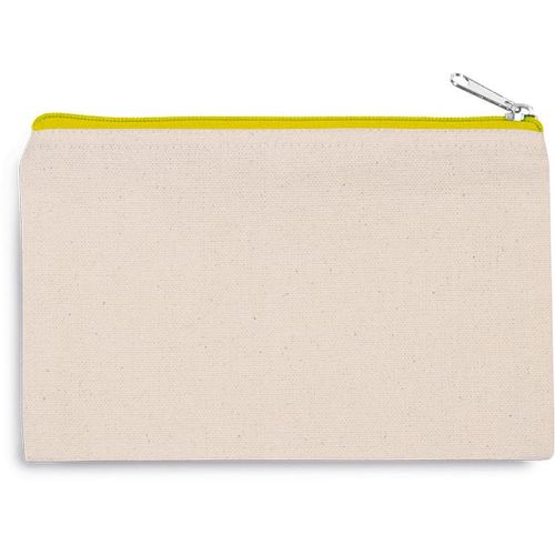 Pochette en coton canvas - petit modèle - 1