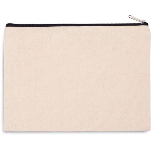 Pochette en coton canvas - grand modèle - 1