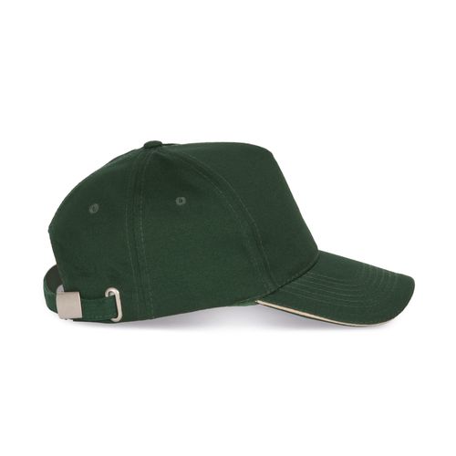 Casquette avec sandwich contrasté - 5 panneaux - 8