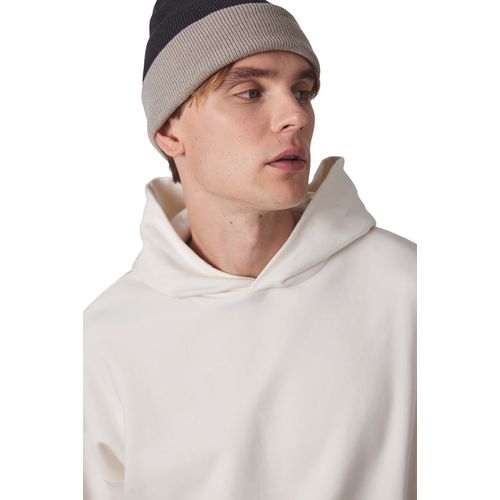 Bonnet bicolore avec revers - 1