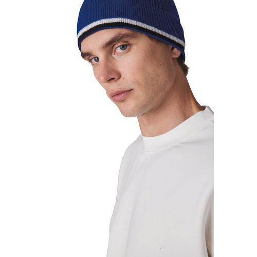 Bonnet bande bicolore contrastée - 2