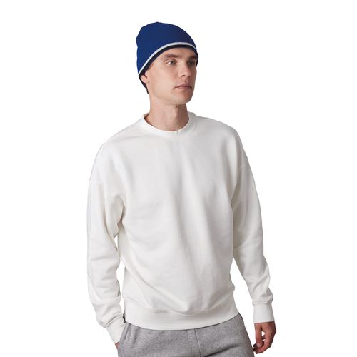 Bonnet bande bicolore contrastée - 3