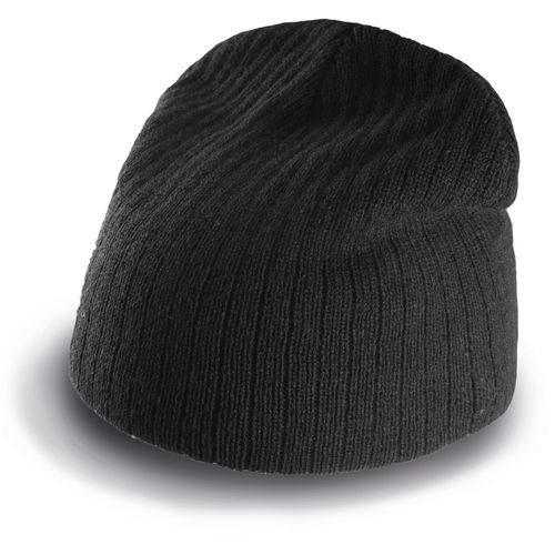 Bonnet tricot côtelé - 8