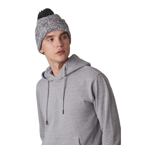 Bonnet à pompon avec revers - 2