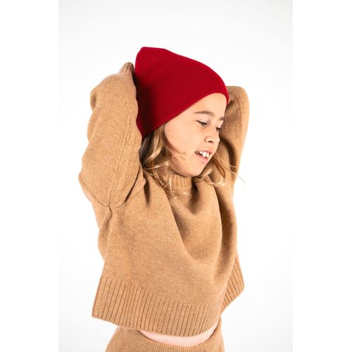 Bonnet enfant tricoté - 1