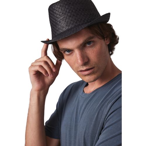 Chapeau de paille style Panama rétro - 5