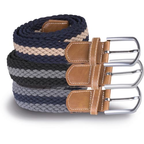 Ceinture tressée élastiquée - 1