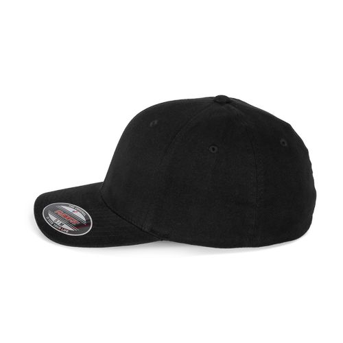 Casquette Flexfit coton brossé - 6 panneaux - 12