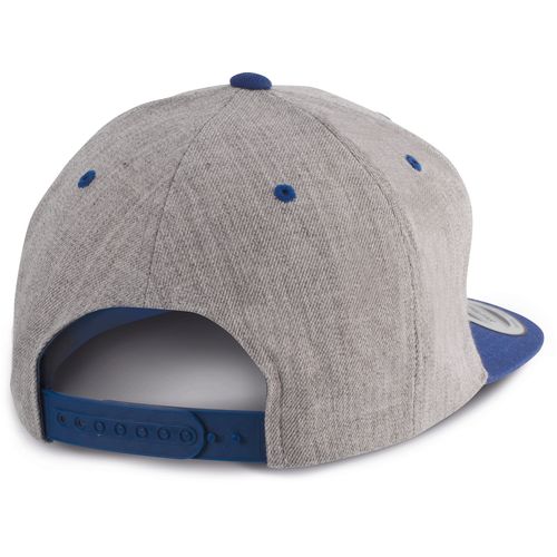 Casquette visière plate - 6 panneaux - 8