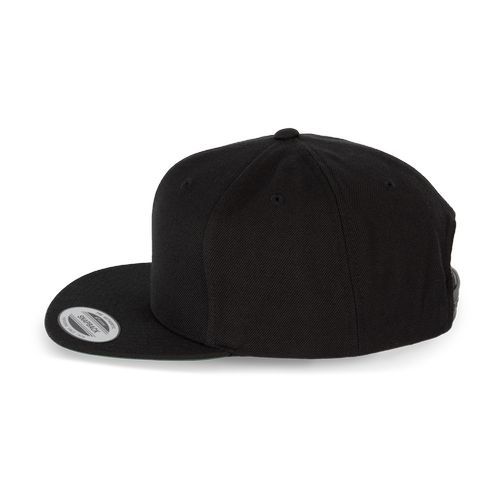 Casquette visière plate - 6 panneaux - 13