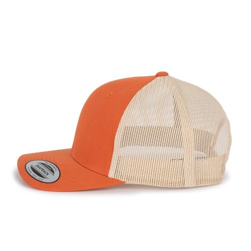 Casquette Trucker modèle rétro - 6 panneaux thumbnail 7