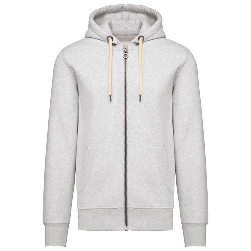 Sweat-shirt vintage zippé à capuche homme - 5